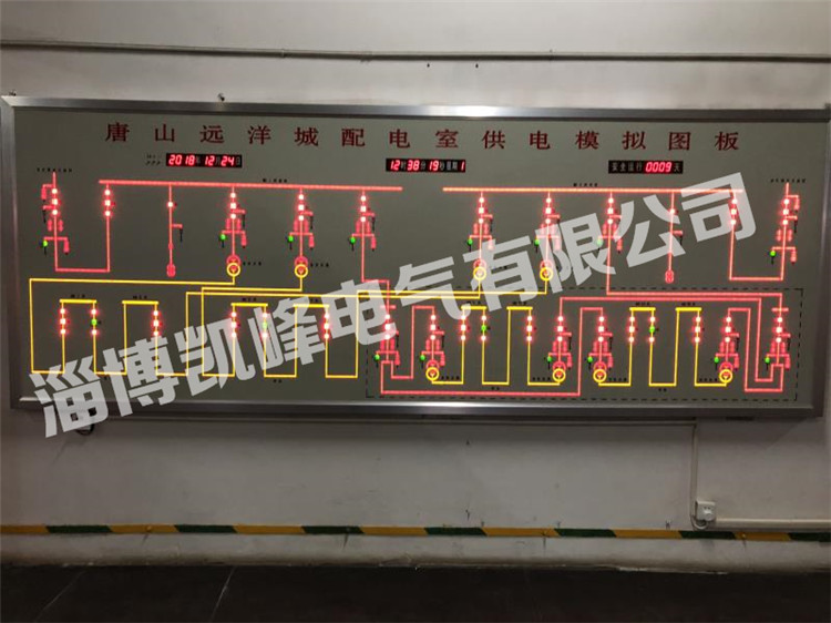 誤操作報警模擬屏模擬板